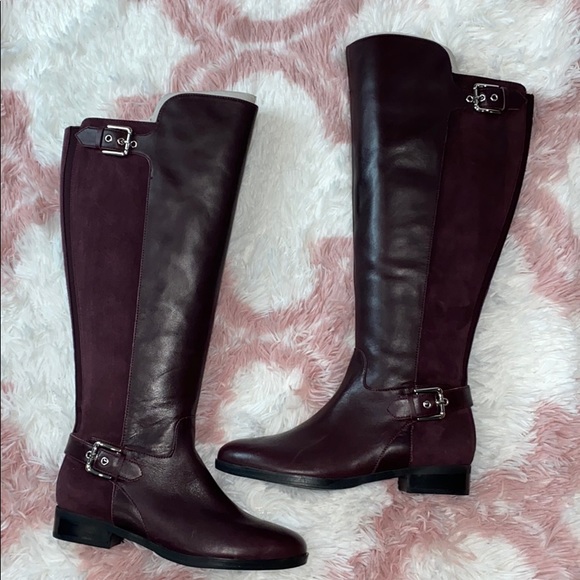 marc fisher burgundy boots